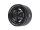 BoomRacing ProBuild 1.9"  Rostyle Classic Adjustable Offset Aluminum Beadlock Wheels (2) Black/Black BRPB058BKBK