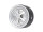 BoomRacing ProBuild 1.9" Narrow Rostyle Classic Adjustable Offset Aluminum Beadlock Wheels (2) Flat Silver/Flat Silver BRPB060FS