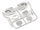 BoomRacing Part G Chrome Parts for BRX02 109 BRX02306
