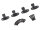 BoomRacing Metal Rear Tailgate Hinge (2) for BRX02 109 BRX02323