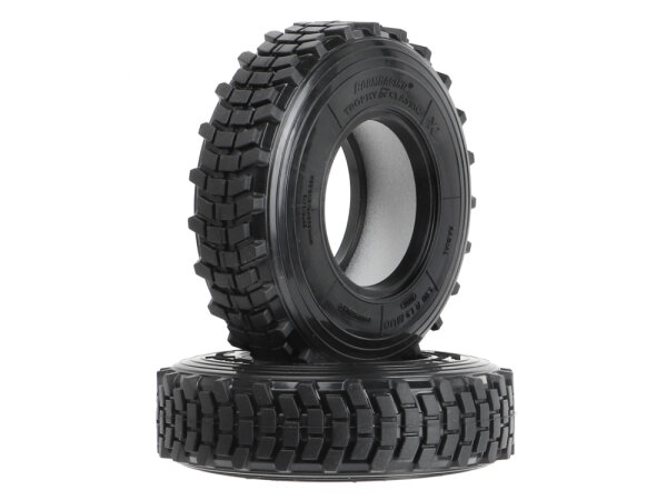 BoomRacing 1.9" Trophy Classic Scale Crawler Tire Gekko Compound 3.82"x1.0" (97x26mm) (2) BRTR19013