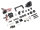 BoomRacing DIG Transfer Case Kit for BRX02 88 for BRX02 88 BRX02334