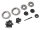 BoomRacing ProBuild 1.9" Alum COMBAT Faceplate (2) w/ Scale Screws & Tool Gun Metal BRPBF020GM