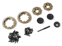 BoomRacing ProBuild 1.9" Alum COMBAT Faceplate (2)...