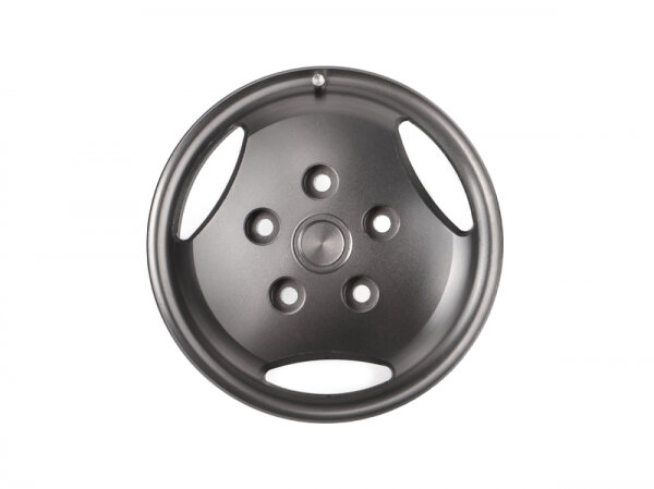 BoomRacing ProBuild 1.9" Aluminum RRC 3-Spoke Classic Faceplate (2) Gun Metal BRPBF018GM