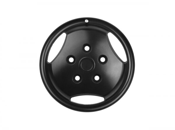 BoomRacing ProBuild 1.9" Aluminum RRC 3-Spoke Classic Faceplate (2) Black BRPBF018BK