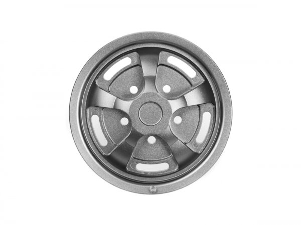BoomRacing ProBuild 1.9" Aluminum Rostyle Classic Faceplate (2) Gun Metal BRPBF019GM