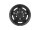 BoomRacing ProBuild 1.9" Aluminum Rostyle Classic Faceplate (2) Black BRPBF019BK