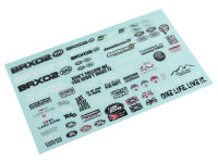 BoomRacing Decal Sticker for BRX02 109 Chassis for BRX02...