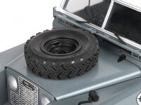 BoomRacing Spare Wheel and Tire with Mount for Series...