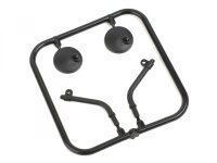 BoomRacing Rubber Side Mirrors for Land Rover Series II...