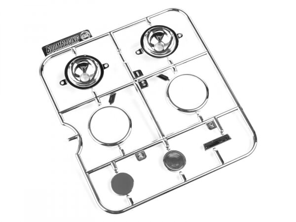 BoomRacing Part G Chrome Parts for Land Rover Series II 88 Station Wagon for BRX02 88 BRX02348