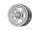 BoomRacing ProBuild 1.9" Spin Force Classic Adjustable Offset Aluminum Beadlock Wheels (2) Flat Silver BRPB097FSFS