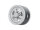 BoomRacing ProBuild 1.55" Street Mag Classic Adjustable Offset Aluminum Beadlock Wheels (2) Flat Silver BRPB155030FSFS