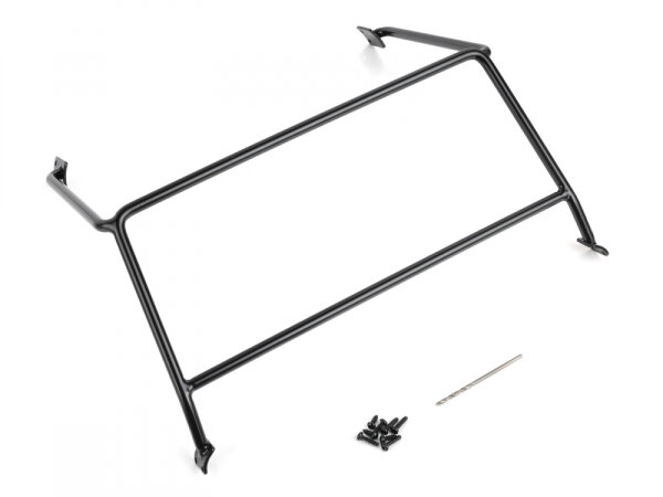 BoomRacing KUDU Steel Windscreen Roll Cage for Team Raffee Co. Defender D90/D110 Body BRX02413
