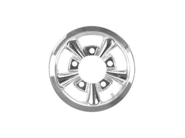 BoomRacing ProBuild 1.55 Alum Spin Force Classic Faceplate (1) Chrome BRPBF155-010CR