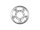 BoomRacing ProBuild 1.55 Alum Spin Force Classic Faceplate (1) Platinum BRPBF155-010PL