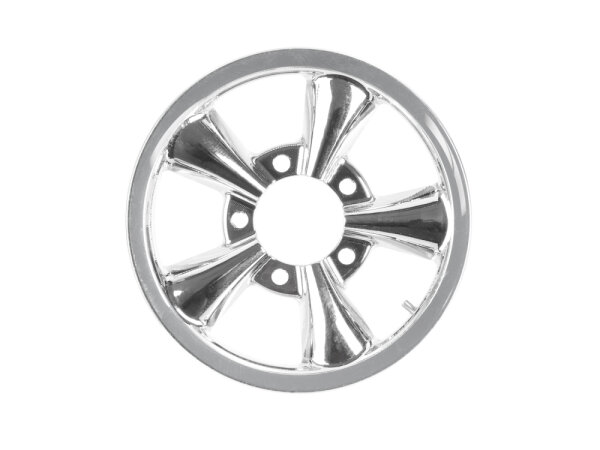 BoomRacing ProBuild 1.9 Alum Spin Force Classic Faceplate (1) Chrome BRPBF022CR