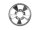 BoomRacing ProBuild 1.9 Alum Street Mag Classic Faceplate (1) Chrome BRPBF023CR