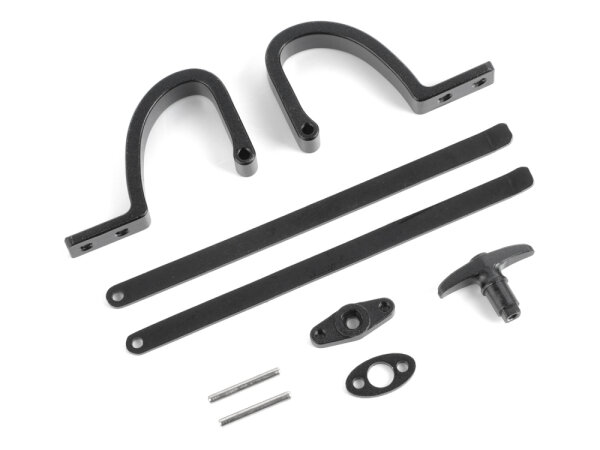 BoomRacing Aluminum Tailgate Latch Assembly for Series Land Rover for BRX02 109 BRX02406