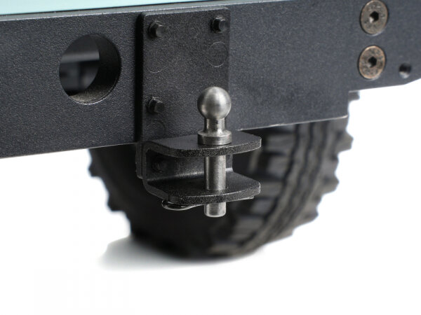 BoomRacing KUDU Steel Tow Ball & Jaw Pin Coupling Hitch with Drop Plate BRX02424