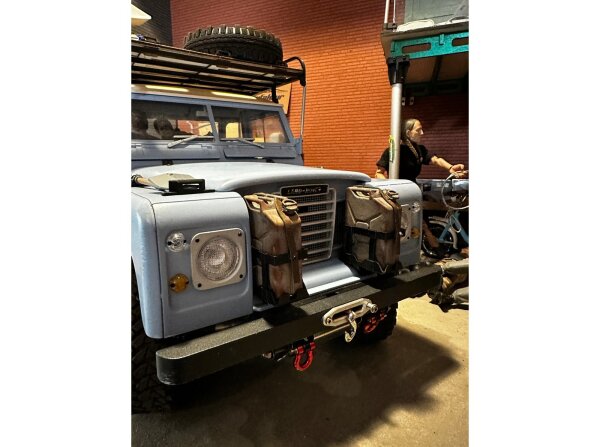 RC Jerrycan Front Mount 1/10 for Boom Racing Land Rover Series III – Real Scale Part