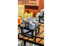 CRM Real Scale Jerrycan Halterung für Dach oder Ladefläche - 2 Kanister