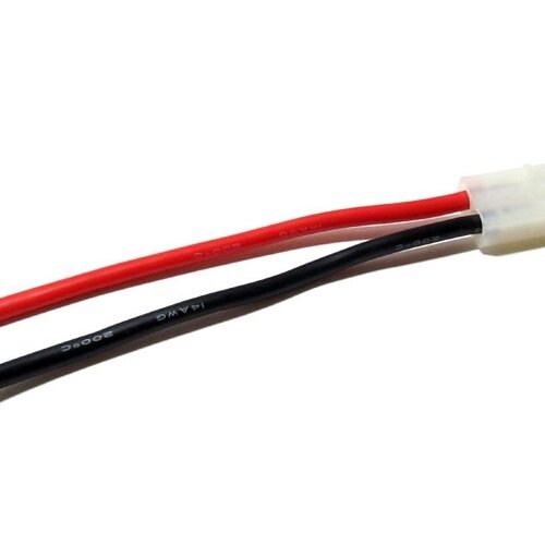Team Raffee & Co Tamiya Female Adapter 100mm 14 Gauge Silicone Wire WRA0030