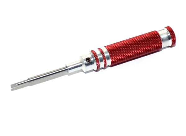 Team Raffee & Co Flat Head Screwdriver 2.0 X 65MM - Red BRTL11065521-01