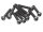 Team Raffee & Co M3x18 RS Round Head Screw (10) WRA3018-BH