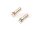 Team Raffee & Co 4X18mm Brass Gold Plated Male High Current Banana Bullet Plug for Battery WRA0302