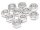 Team Raffee & Co Aluminum Steel Hex Nuts M3 (10) Silver TRC/S05001M3S