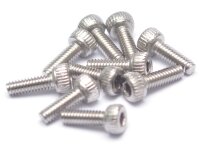 Team Raffee & Co 304 Stainless Steel M2x6mm Hex...