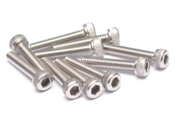 Team Raffee & Co 304 Stainless Steel M3x16mm Hex Socket Cap Head (10) TRC/S053016CH