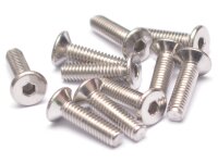 Team Raffee & Co 304 Stainless Steel M2.5x10mm Hex...
