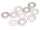 Team Raffee & Co 304 Stainless Steel Spacers M3x7x0.5 (10) TRC/S05004