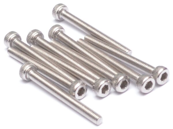 Team Raffee & Co 304 Stainless Steel M3x30mm Hex Socket Cap Head (10) TRC/S053030CH