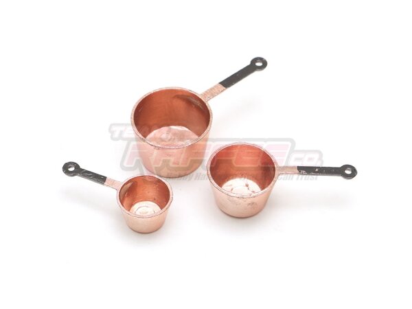 Team Raffee & Co Scale Accessories - Copper Pot Set BRSCAC227