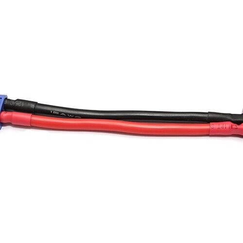 Team Raffee & Co Deans Male To XT60 Female Adaptor 12AWG - WRA0077