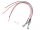 Team Raffee & Co 3mm 6-12V LED Unit Set  with Holders 6.5x7mm Wire Length 20 cm (2 Red LEDS) TRC/302565R