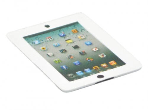 Team Raffee & Co RC Scale Accessories - Smart Tablet White BRSCAC034W