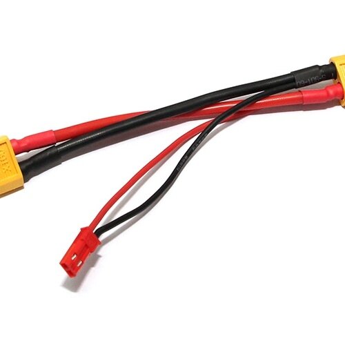 Team Raffee & Co JST Male XT60 To Female XT60 20AWG - WRA0048