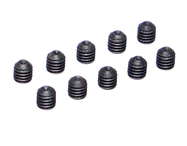 Team Raffee & Co M3X3MM Set Screws (10) Black BRSA1803