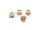Team Raffee & Co Brass Wheel Hubs (4) for Axial SCX24 TRC/1080010