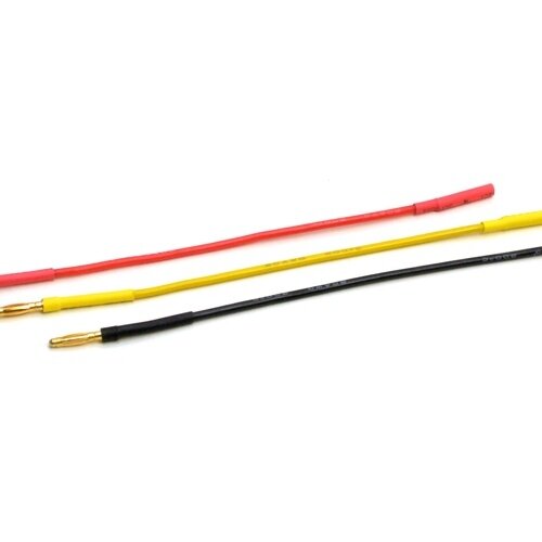 Team Raffee & Co 2.0mm Male/female Bullet Brushless Motor Extension Lead 100mm WRA0036