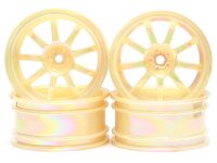Team Raffee & Co 9-Spoke Wheel Set (4pcs) Rainbow...