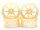 Team Raffee & Co 8-Spoke Wheel Set (4pcs) Rainbow Pearl For 1/10 RC Car BRTR-RIM-J1