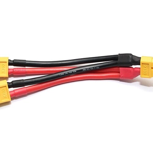 Team Raffee & Co XT60 Y LEAD (12 AWG Silicone Wire) - WRA0051