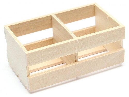 Team Raffee & Co Scale Accessories - Wooden Container Box 6 X 3.5 X 2.7 CM TRC/302327