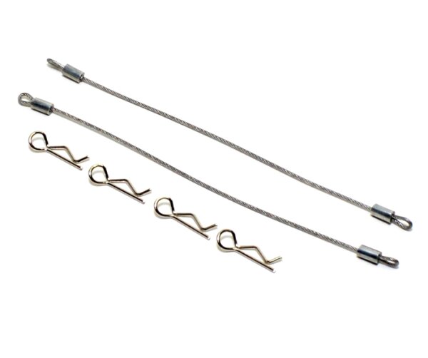 Team Raffee & Co 120MM Body Clip Retainer(2) W/ 4 Body Clips For 1/10 Car Gun Metal for Miscellaneous  All BRHY00415GM